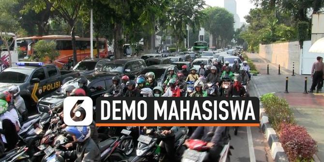 VIDEO: Antisipasi Demo, Ruas Jalan Menuju Senayan Ditutup