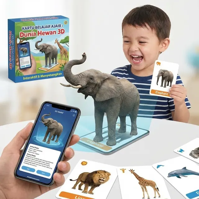 Mainan Edukasi Berbasis AR (Augmented Reality)