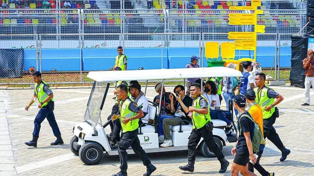 Gigi Band dalam Formula E 2022 di Jakarta (Foto: Instagram @gigibandofficial)
