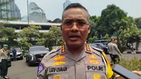 Direktur Lalu Lintas Polda Metro Jaya, Kombes Pol Latif Usman di Polda Metro Jaya. (Foto: Liputan6.com/Ady Anugrahadi).