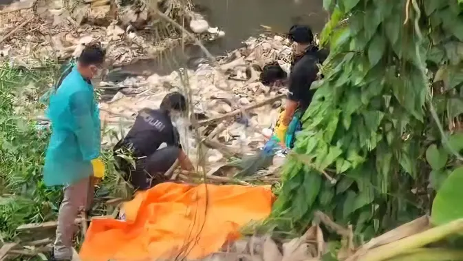 Bagian Tubuh Korban Mutilasi Saefullah Ditemukan di Kali Grogol Depok