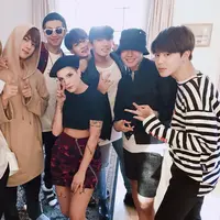 BTS dan Halsey (Twitter/BTS_twt)