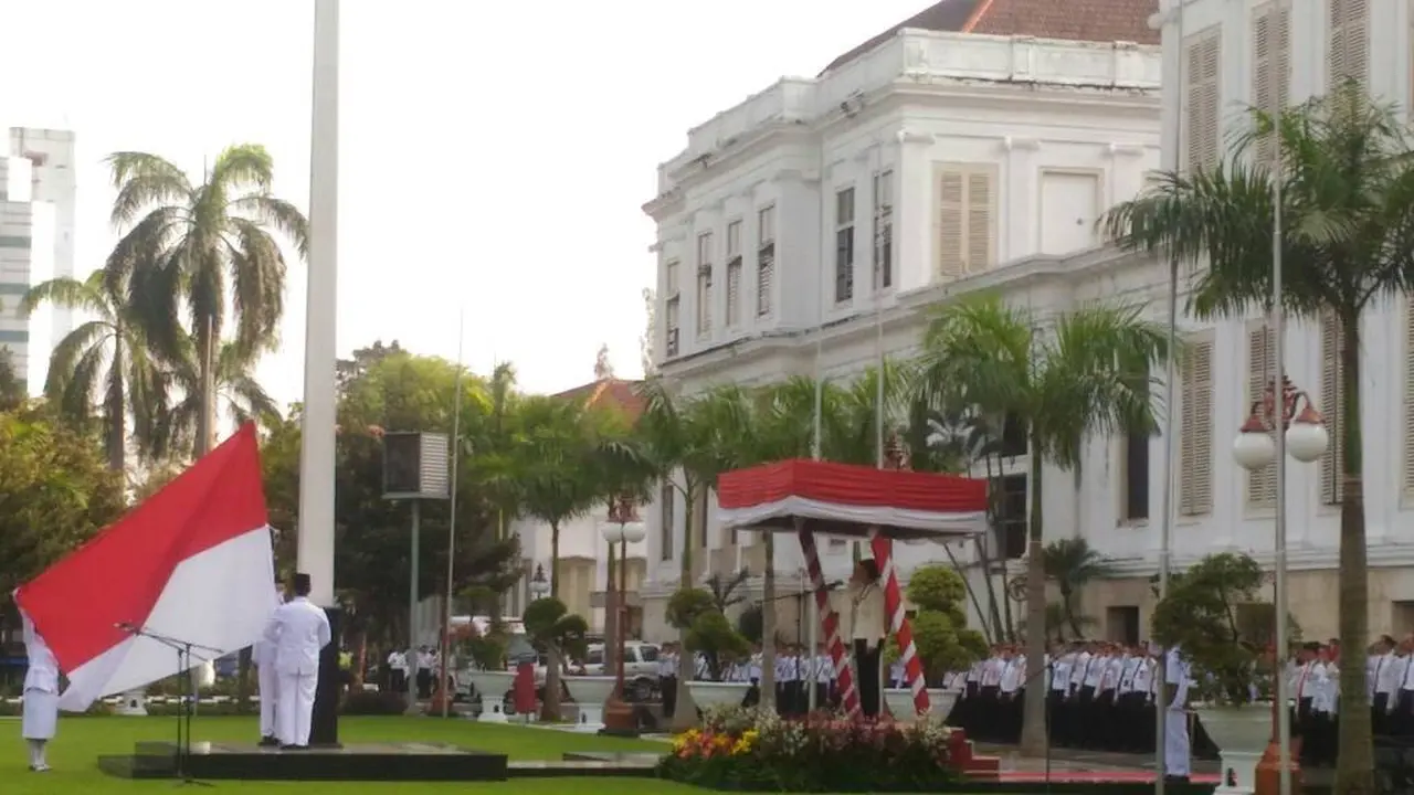 Menteri Keuangan Sri Mulyani pimpin upacara Hari Kebangkitan Nasional (Fiki: Liputan6.com)