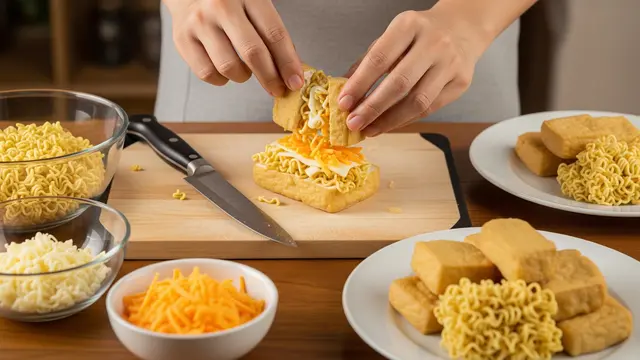 Resep Tahu Mie Crispy Isi Keju