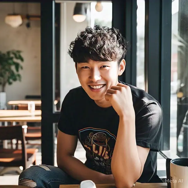 Short Curly Crop, Model rambut pria Korea pendek rapi untuk rambut ikal 2025