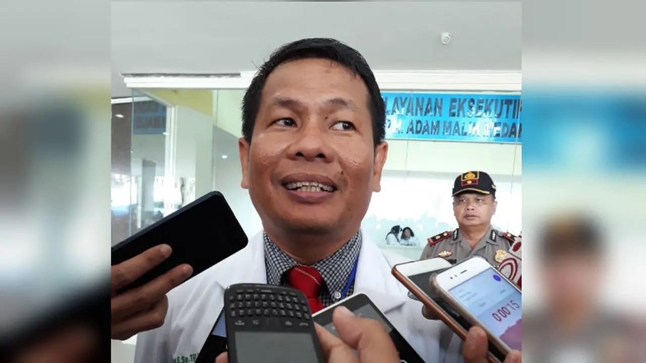Ketua Tim Pemeriksaan Kesehatan Pilgub Sumut 2018 dr Ramlan Sitompul