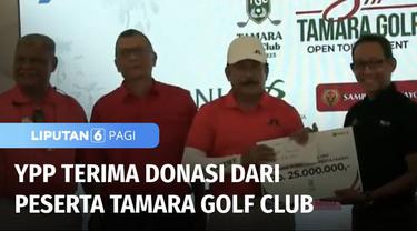 Yayasan Pundi Amal Peduli Kasih SCTV-Indosiar menerima donasi dari peserta Tamara Golf Club di Bogor, Jawa Barat. Dana yang terkumpul, diserahkan langsung pada perwakilan Yayasan Pundi Amal Peduli Kasih. Penggalangan dana ini dilakukan pada kegiatan ...