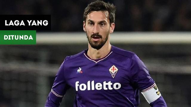 Meninggalnya Davide Astori membuat tujuh laga Serie A ditunda.