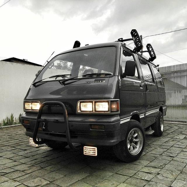 10 Potret Modifikasi Daihatsu Zebra, Mobil Kotak Uzur Ala yang Bisa Dibikin Keren Kembali