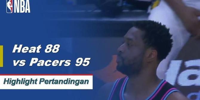 Cuplikan Pertandingan NBA : Pacers 95 vs Heat 88