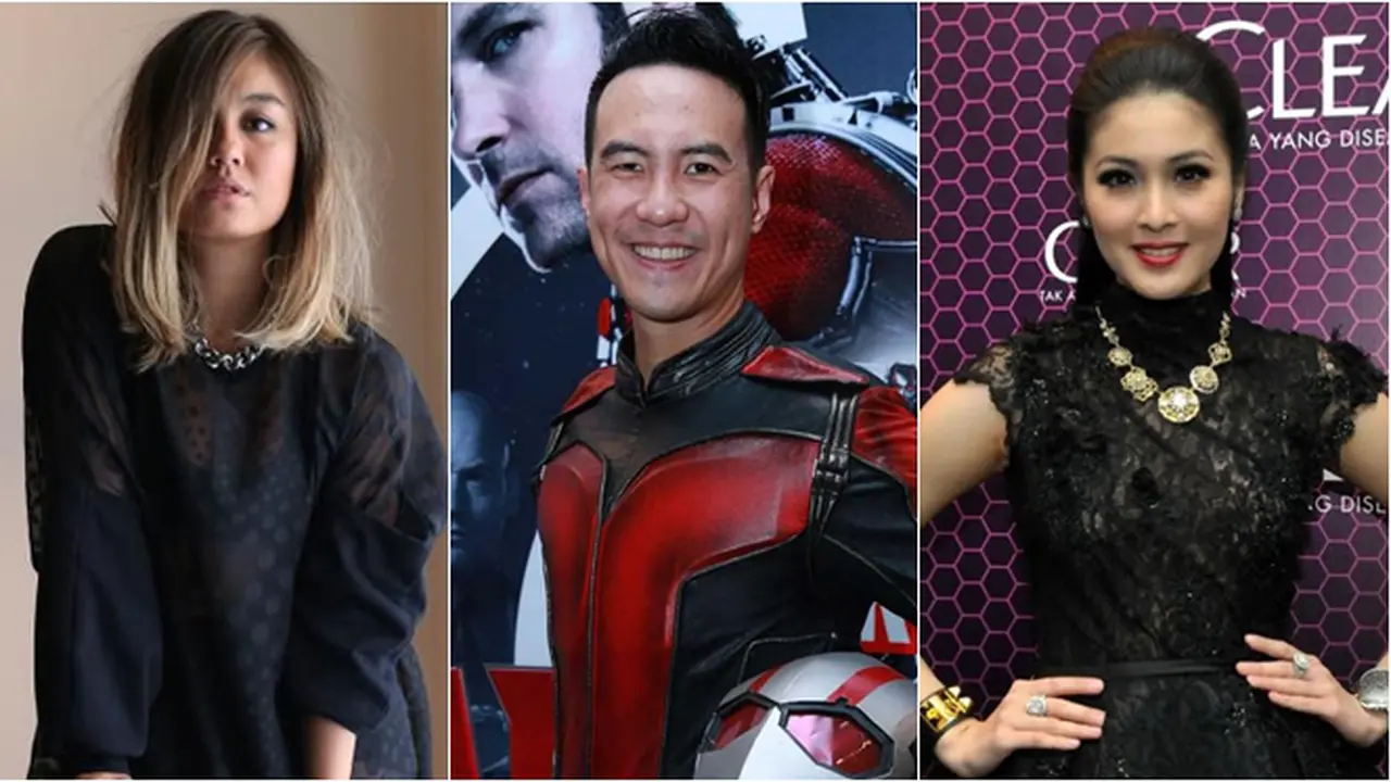 Agnes Monica, Daniel Mananta, Sandra Dewi