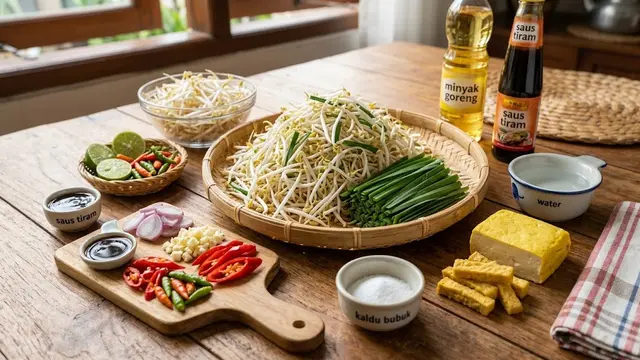 Resep Tauge Tumis Tahu dan Kucai