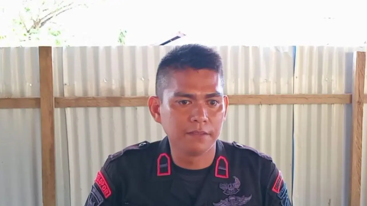 Wadanki 3 Batalyon B Pelopor Satbrimob Polda Maluku Ipda Fadli Hasan