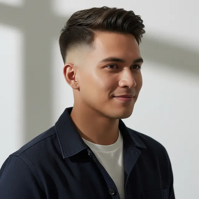 Model Rambut Pria 2026 yang Tetap Rapi Tanpa Pomade Tebal (Image by Gemini AI)