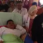 Sudah 11 hari Rizki Rahmat Ramadhan, bocah obesitas berusia 10 tahun, dirawat di RS Muhammad Hoesin (RSMH) Palembang. (Liputan6.com/Nefri Inge)