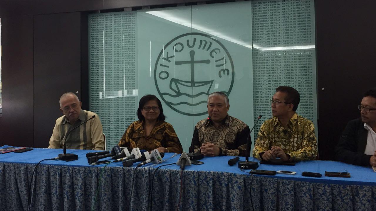 Din Syamsuddin menemui Ketua Umum PGI