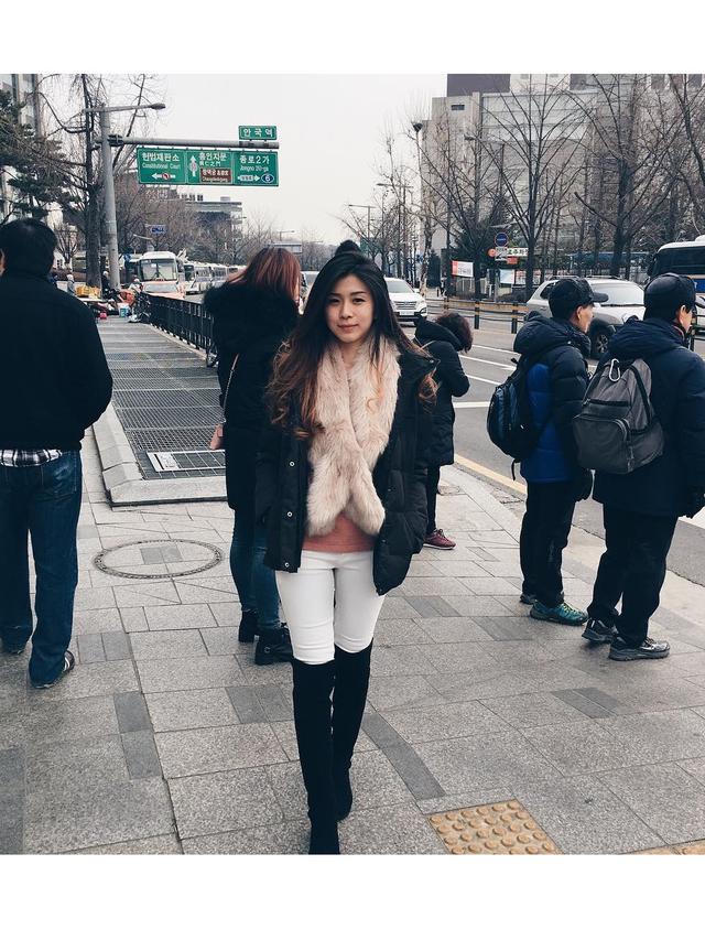 Pesona Novita Condro, istri Kapten Vincent Raditya