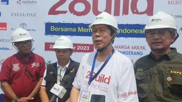 Direktur Nasional Habitat for Humanity Indonesia Susanto Samsudin (Bachtiarudin Alam/Merdeka.com)