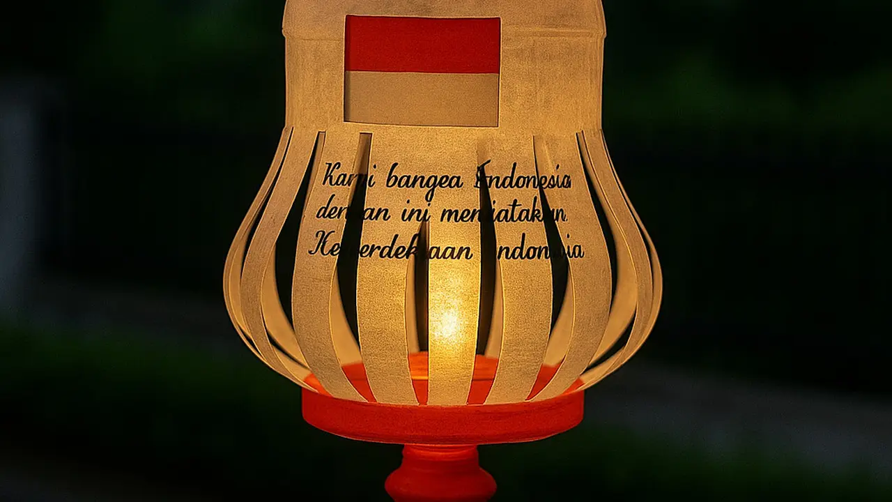 Model Lampion 17 Agustus (Foto: ChatGPT)