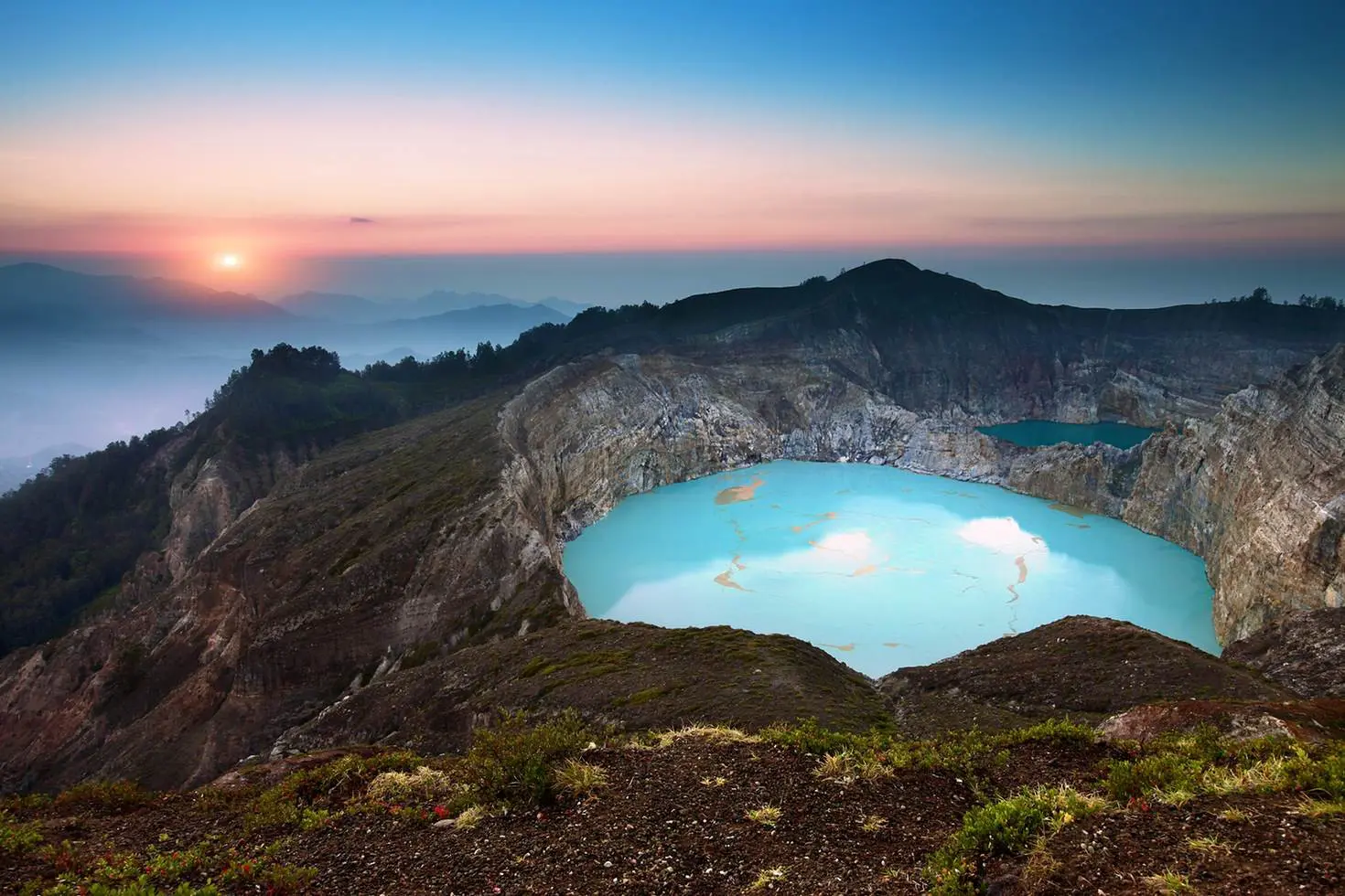 Danau Kelimutu, Flores, Nusa Tenggara Timur. (Afriandi/Getty Images)