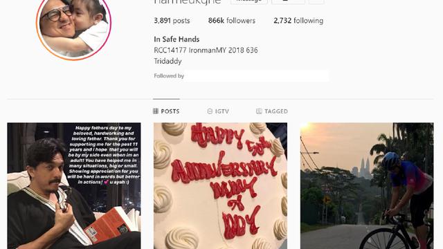 Engku Emran Ganti Foto Profil Dan Unfollow Laudya Cynthia Bella Di Instagram Showbiz Liputan6 Com