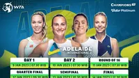 Jadwal dan Live Streaming WTA 500 Adelaide International 2 di Vidio, 9-14 Januari 2023. (Sumber : dok. vidio.com)