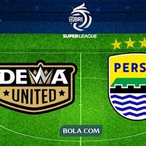 Dewa United vs Persib Bandung di BRI Super League. Bola.com/Wiwig Prayugi/Generated AI)