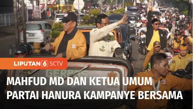 Calon Wakil Presiden nomor urut 3, Mahfud MD berkampanye bersama Ketua Umum Partai Hanura, Oesman Sapta di Pasuruan, Jawa Timur. Dalam kampanye ini, Mahfud MD berjanji untuk memperbaiki penyaluran subsidi pupuk dan memberantas mafia tanah.