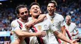 Manchester City memang luar biasa saat menghancurkan Al Ain di pertandingan kedua Grup G dari Piala Dunia 2025 (Foto AP/Mike Stewart)