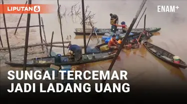 Sejumlah sungai di kabupaten Musi Banyuasin Provinsi Sumatera Selatan tercemar oleh minyak dari sumur bor yang diduga ilegal. Disisi lain adanya minyak yang mencemari air di sungai ini justru menjadi sumber mata pencaharian warga.