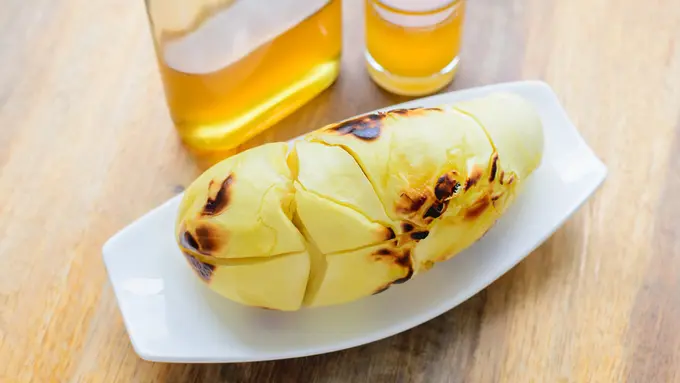 resep durian bakar