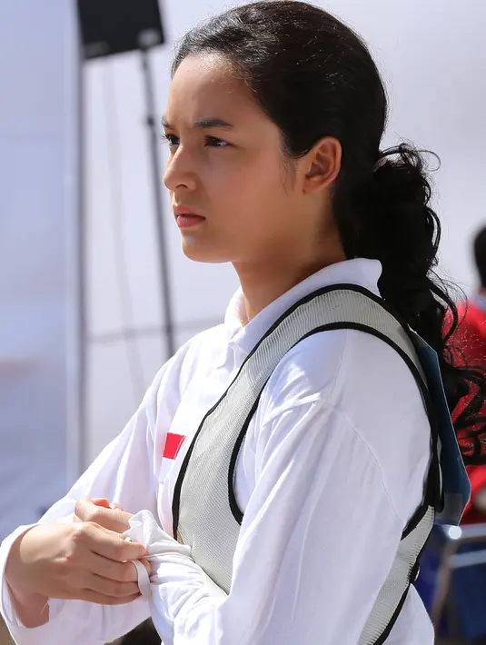 Sebelumnya, Chelsea Islan tidak mengetahui tentang kiprah 3  Srikandi Indonesia di kancah Internasional pada tahun 80-an. (Galih W. Satria/Bintang.com)