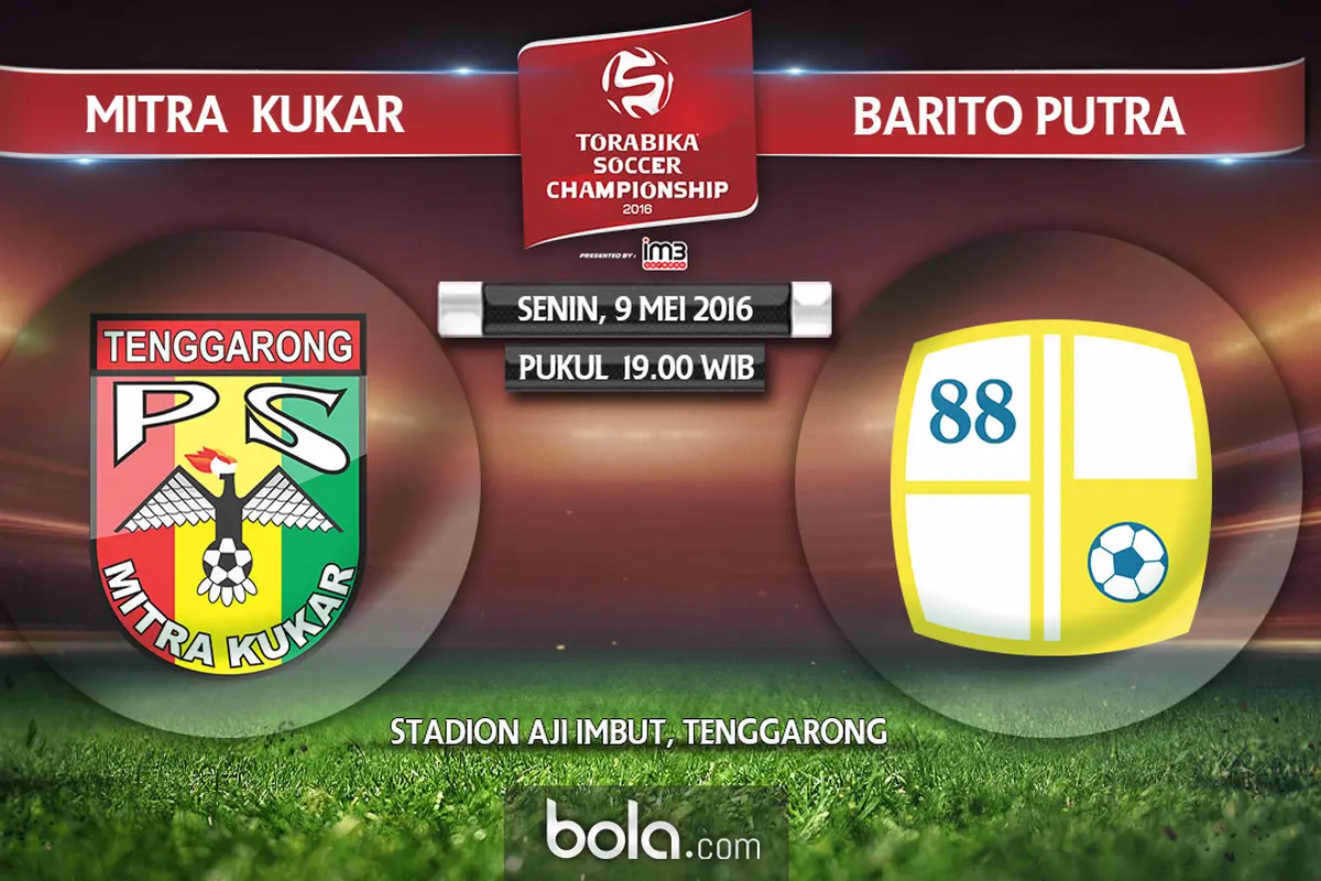 Mitra Kukar vs Barito Putera (bola.com/Rudi Riana)