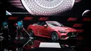 Tema ini menggambarkan optimisme baru menjadi momentum penting bagi industri otomotif menjadi lebih kuat, dan mempercepat pertumbuhan industri yang tengah berlangsung. Tampak dalam foto, Mercedes-Benz AMG CLE 53 Cabriolet yang dipamerkan dalam ajang Gaikindo Indonesia International Auto Show (GIIAS) ke-32 di Indonesia Convention Exhibition (ICE), Tangerang, Banten, 23 Juli 2025. (Yasuyoshi CHIBA/AFP)