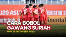 Berita video salah satu cara Timnas Indonesia U-20 untuk bisa membobol gawang Suriah U-20 dalam laga kedua di Grup A Piala Asia U-20 2023.