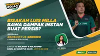 Warung Bola edisi kali ini akan membahas keberadaan Luis Milla di Persib Bandung.