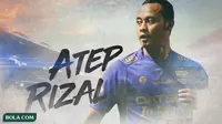 Persib Bandung - Atep Rizal (Bola.com/Adreanus Titus)
