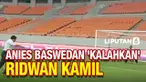 Gubernur Jawa Barat, Ridwan Kamil, berkesempatan menjajal rumput Jakarta International Stadium (JIS) bersama Gubernur DKI Jakarta, Anies Baswedan.