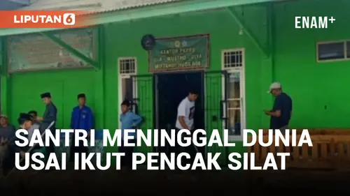 VIDEO: Ikuti Ujian Pencak Silat, Santri di Lampung Meninggal Dunia