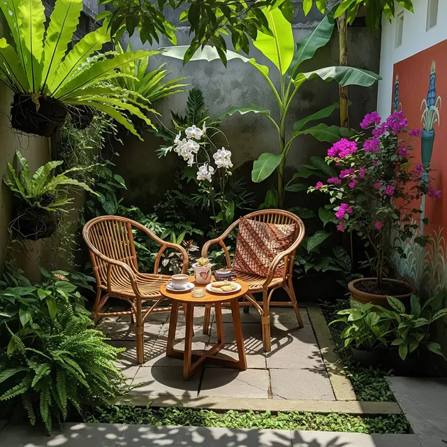 9 Ide Halaman Belakang Sempit Jadi Tempat Santai Multifungsi, Oasis Pribadi Lahan Sempit