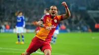 Sneijder Jengkel Dirumorkan Pindah ke MU