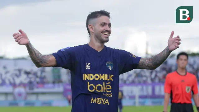 Foto: Parade Aksi Rayco Rodriguez, Pemain Lincah dengan Umpan Akurat Milik Persita Tangerang