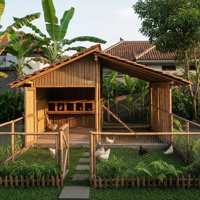 9 Desain Kandang Ayam Umbaran di Rumah