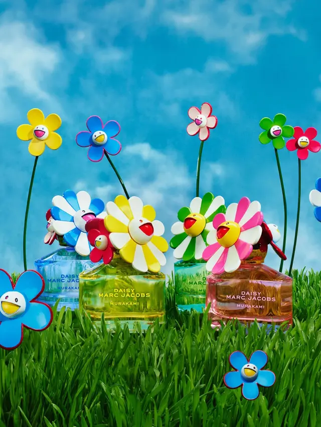 Aroma Parfum Floral Colorful Marc Jacobs x Takashi Murakami Jadi Inspirasi Dessert dan Minuman Spesial