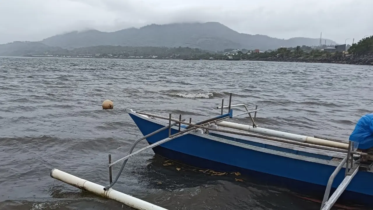 Kecepatan angin tertinggi berpotensi terjadi di Laut Sulawesi.
