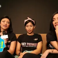 Bermain dalam film Pinky Promise, Agni Pratistha dan Dea Ananda mengajak penonton untuk lebih memperhatikan kesehatan diri sendiri.