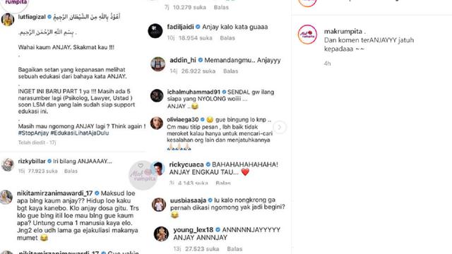 6 Fakta Kata Anjay Bermakna Kasar Lutfi Agizal Sebut Perjuangkan Anak Bangsa Hot Liputan6 Com