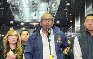 Dirtipidum Bareskrim Polri Brigjen Pol Wira Satya Triputra saat konferensi pers di perkantoran Hayam Wuruk Plaza Tower, Jakarta Barat. (Liputan6.com/Winda Nelfira)