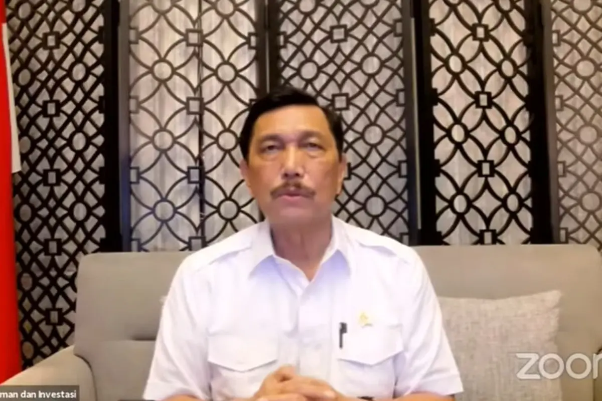 Menteri Koordinator Kemaritiman dan Investasi Luhut Binsar Pandjaitan.