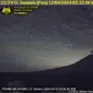 Gunung Semeru mengalami erupsi pada Jumat (12/4/2024), pukul 03.31 WIB. (Liputan6.com/ Dok PVMBG)